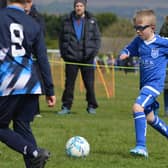 Heslerton Hornets U8s in action against Yorkshire Coast. PHOTO BY CHERIE ALLARDICE