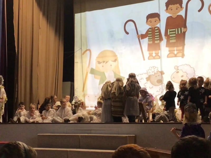 East Whitby Academy early years production of Whoops A Daisy Angel.