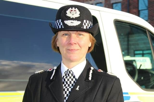 Chief Constable of North Yorkshire Police Lisa Winward.