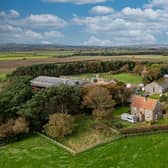 A substantial mixed arable and livestock farm, including a four bedroom farmhouse and two farm cottages on the edge of the North Yorkshire Moors National Park, has come to market for £3.5m.