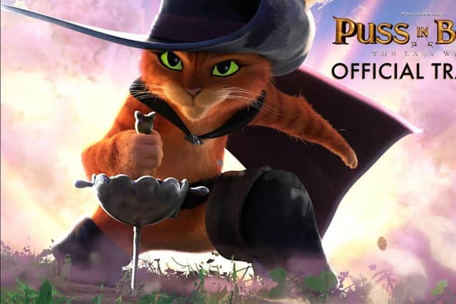 Puss in Boots 2 opens at the Hollywood Plaza on Friday February 3