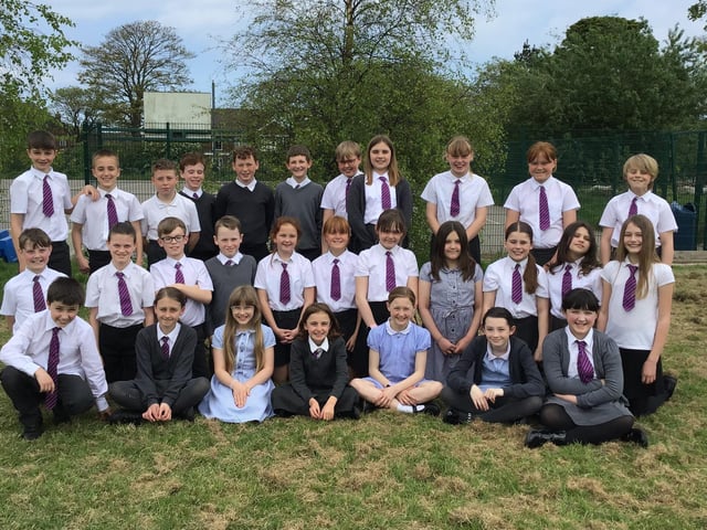 Northstead School leavers, class 19.