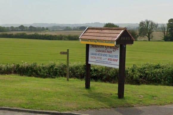 Muston Grange Caravan Park, Filey. photo: Google Maps