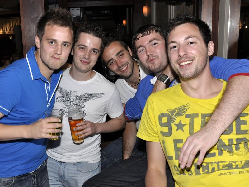 Group of local lads having a brilliant time!