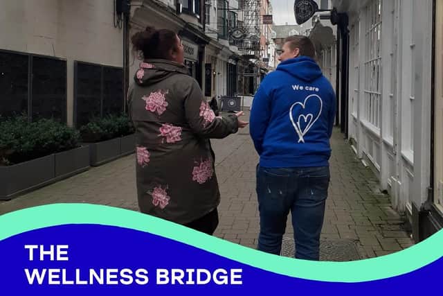 The Wellness Bridge offers 1:1 support