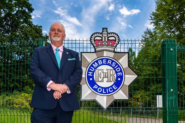 Police and Crime Commissioner Jonathan Evison.