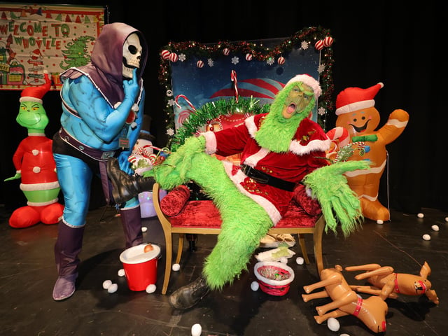 Skeletor meets The Grinch.