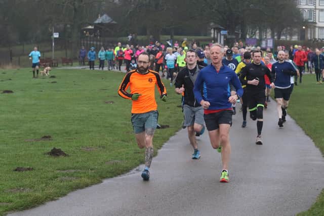 Bridlington Road Runners' Phill Taylor won the Sewerby Parkrun