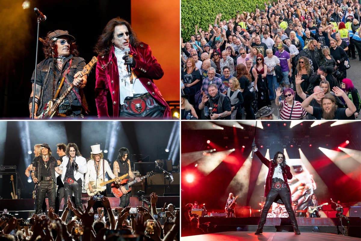Unglaubliche Fotos: Johnny Depp und Alice Coopers Hollywood Vampires ...