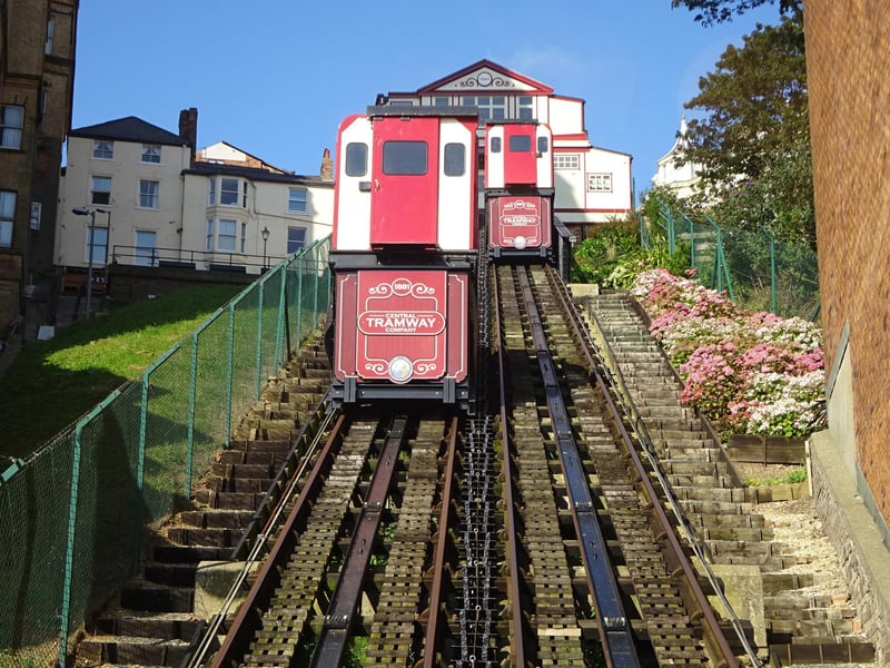 Central Tramway in Scarborough, by Suzanne and Richard Mant.