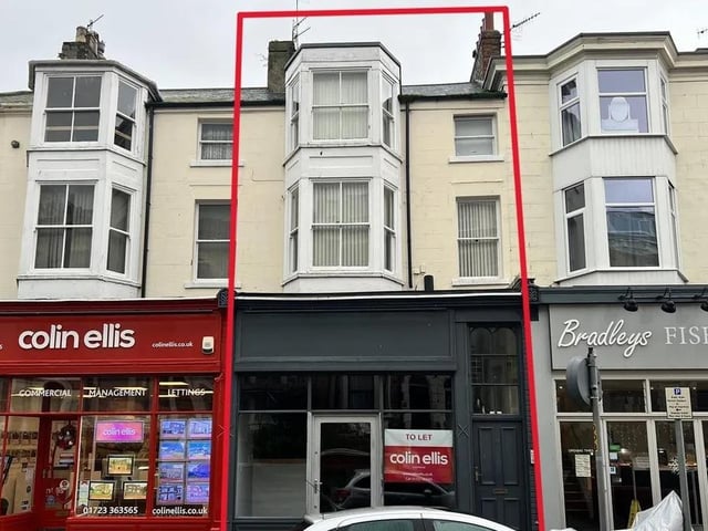 This four bedroom and two bathroom double fronted property is for sale with Colin Ellis with a guide price of £165,000.