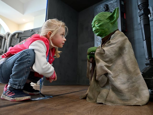The Force is strong little one.