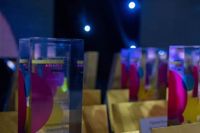 The coveted trophies