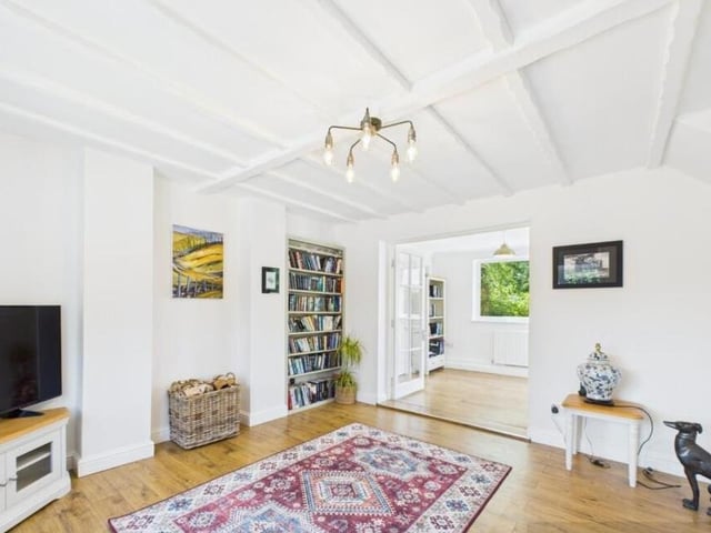 Versatile space within the bright and airy home.