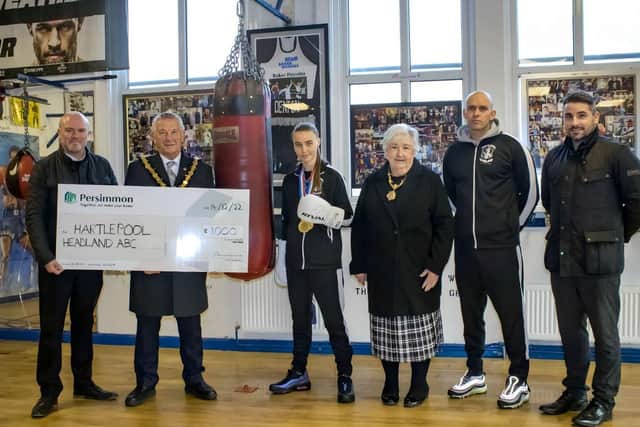 Hartlepool Headland ABC are an example of recent winner who have benefitted from Persimmon's Community Charity scheme .