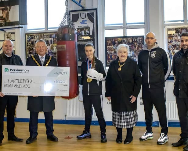 Hartlepool Headland ABC are an example of recent winner who have benefitted from Persimmon's Community Charity scheme .