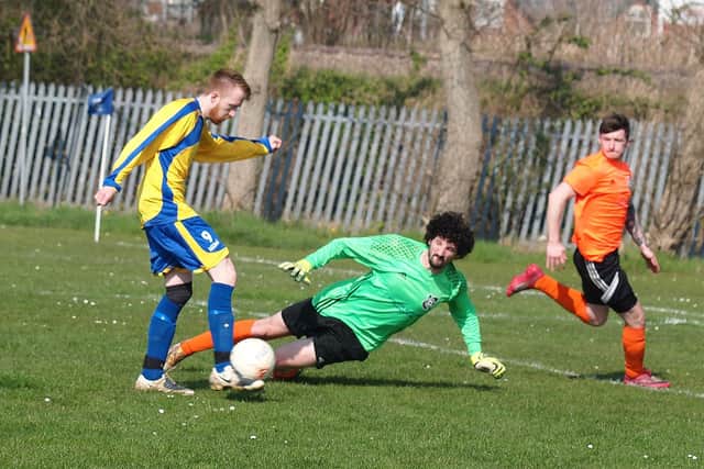 Filey's Joe Gage has been the top scorer for the first team this season.