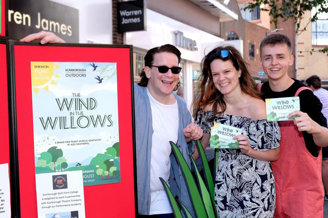 Alex Weatherill, Erin Russ and Kian Moore promote Wind in the Willows