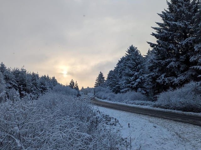 There is sunshine there somewhere.