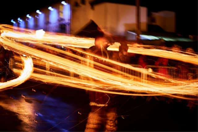 The Flamborough Fire Festival will also have a fireball display- a more exciting way to celebrate New Years Eve.