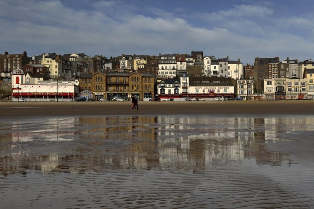 South Bay, Scarborough, at the start of the coronavirus outbreak. Picture by Simon Hulme