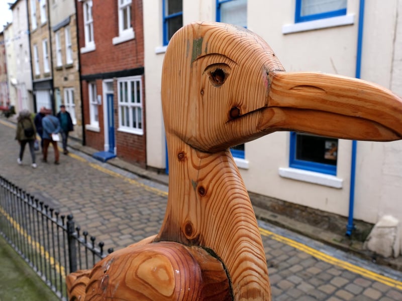 Street sculptures.