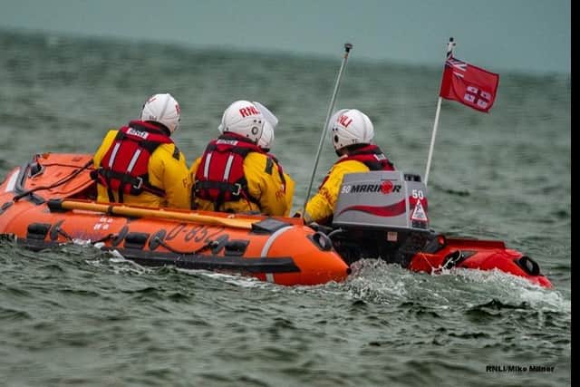Bridlington RNLI D class inshore lifeboat ‘Ernie Wellings’. Photo: RNLI/Mike Milner