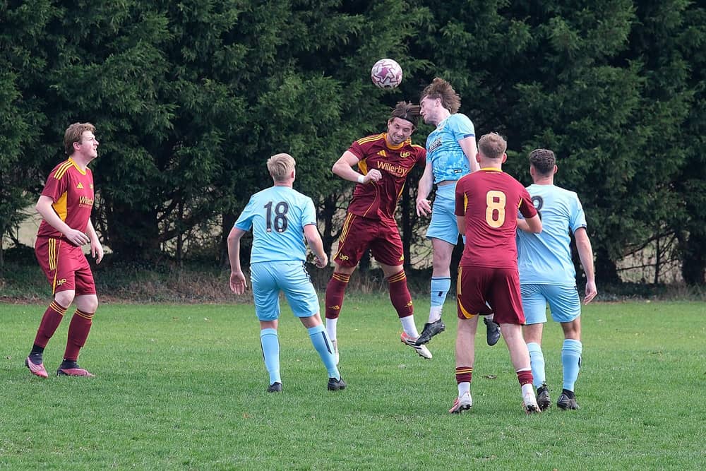 Seamer Sports in action during their win at home to Haltemprice. Photo by Richard Ponter