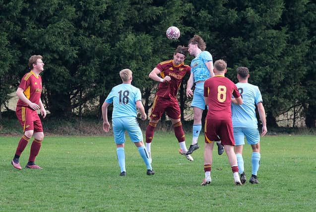Seamer Sports in action during their win at home to Haltemprice. Photo by Richard Ponter