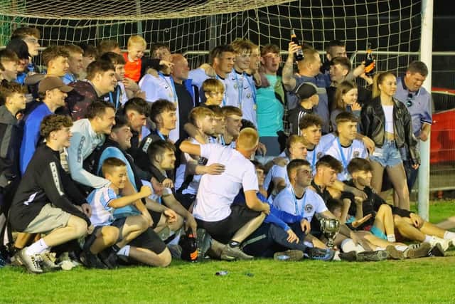 Whitby Fishermen's Society celebrate their final win