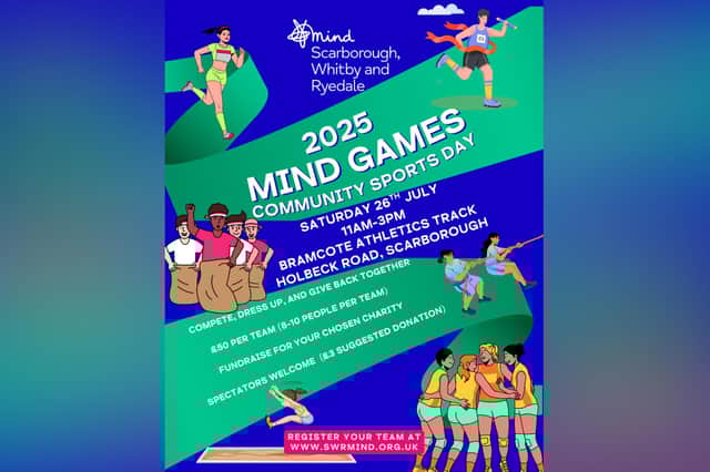 Businesses and charities are being invited to compete in Scarborough 'Mind Games' community sports day