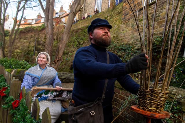 Lisa and Gav Eagleton-Muir at Robin Hood's Bay Victorian Weekend.