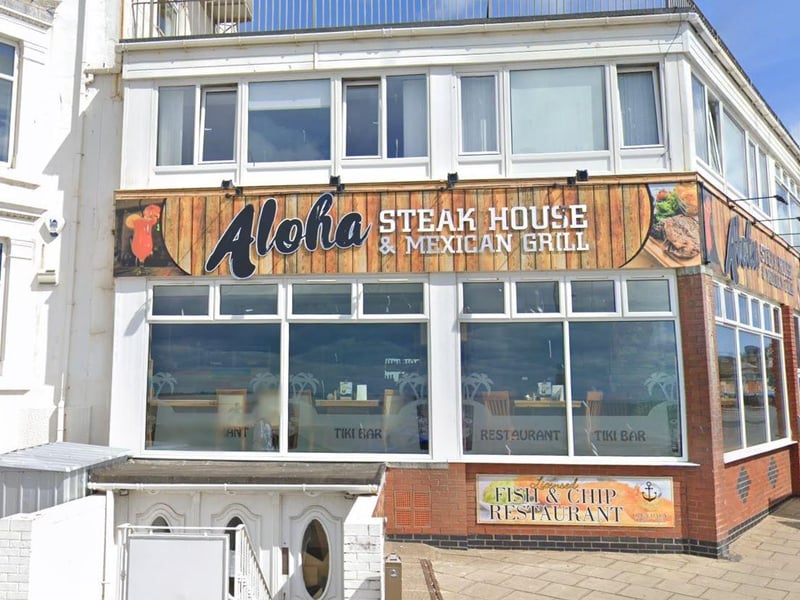 Aloha Steak House and Mexican Grill is located on 20 South Cliff Road, Bridlington. One Tripadvisor review said "First time to this restaurant and it certainly won't be our last. Absolutely beautiful food, first class and the best steak we have had. Great presentation and beautiful views out to sea."