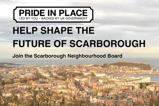 Pride in Place - Help to shape the future of Scarborough