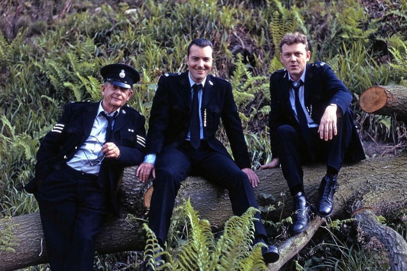 Filming at Beckhole on the NYMR for Heartbeat in 1997.