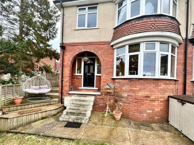 This three bedroom and one bathroom semi-detached house is for sale with Colin Ellis Property Services at a guide price of £260,000