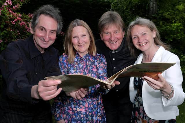 Bill Scott, his wife Jan Burtenshaw-Scott, soprano Lesley Machen and actor-singer Tim Tubbs take Musical Serenade to Pickering
