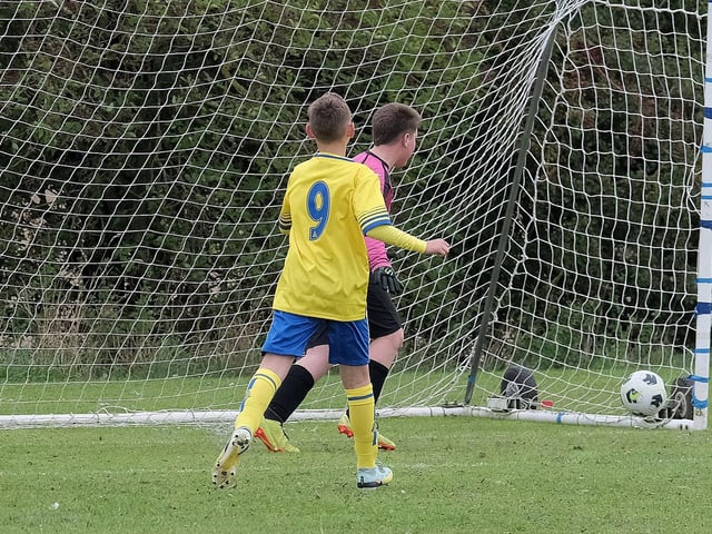 Seamer score during their win in the Under-12s clash against visitors Heslerton