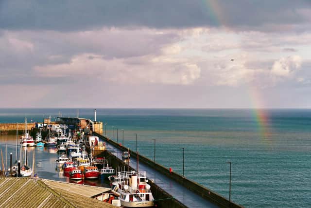 Saturday is expected to bring sunny spells, whereas Friday and Sunday will stay wet and windy, according to the Met Office. Photo courtesy of Aled Jones.