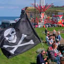 Whitby Regatta attracts the crowds to activities on the West Cliff.