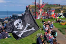 Whitby Regatta attracts the crowds to activities on the West Cliff.