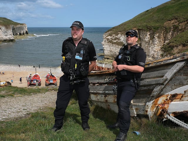 Pc Fussy and Pc Beech, Rural Police Officers at Flamborough.