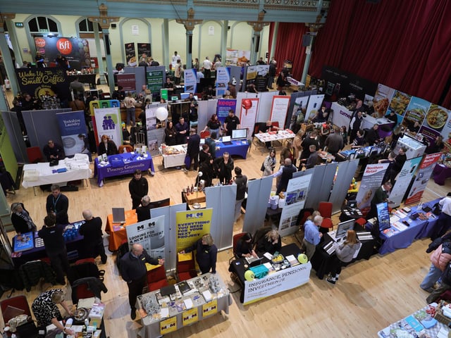 The expo welcomed visitors from across the area