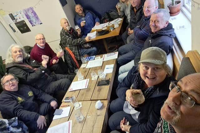 Scarborough CAMRA Branch members planning the festival