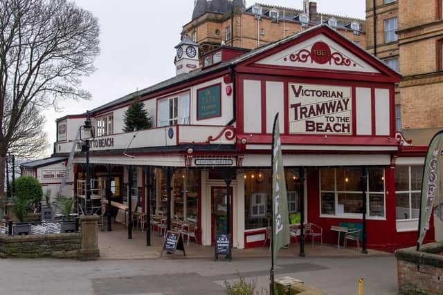 Scarborough's Central Tramway was opened in 1881 to improve access between the town centre and the beach.