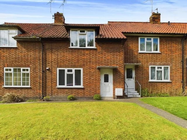 This two bedroom terraced house is for sale with Hunters for £145,000.
