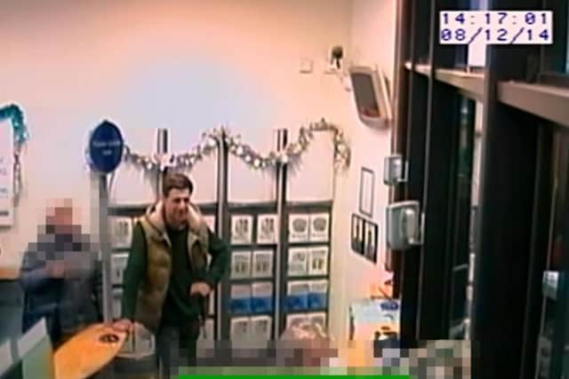 The last confirmed sighting was at around 2.15pm when Damion visited TSB Bank on Manor Street