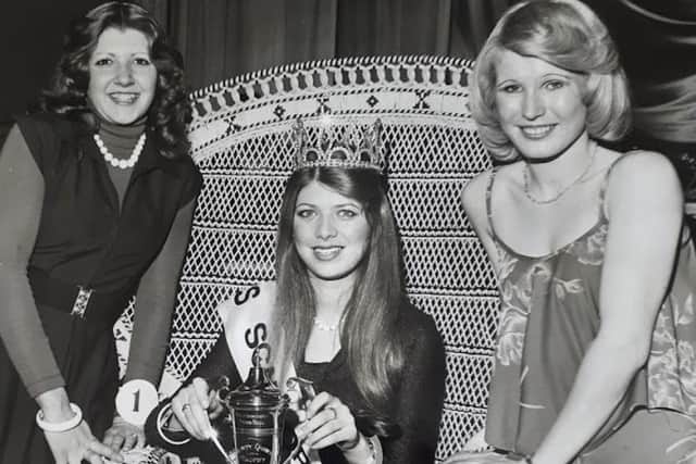 1976 Miss Scarborough was Yvonne Hargreaves, who still works as a dental nurse in the town.