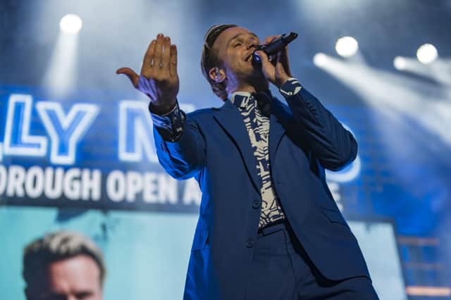 Olly Murs performs in Scarborough in 2021.
picture: Cuffe & Taylor.