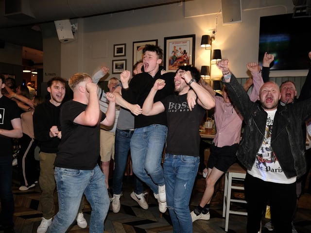 Jumping for joy!